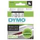 Dymo 45800 Thermal Label - 19 mm Width x 7 m Length - Rectangle - Thermal Transfer - Black, Clear