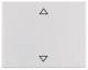 Berker 14057103 rocker with printed symbol arrows K.5 aluminum