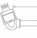 Bachmann extension DisplayPort socket (keystone) -> 0.5m cable plug, black (Keystone)