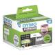 DYMO LW plastic labels 32x57mm 800 pieces white permanent