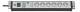 Triton 48,3 cm ( 19 inch ) cabinet, e.g. power strip, 6x sockets (CEE7) -> plugs (CEE7), ÜSS/NF, light gray/black