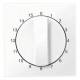 Merten 567425 central plate for timer. 15min active white glossy System M