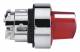 Schneider Electric ZB4BK1243 illuminated selector switch, red, ZB4-BK1243 2 positions Stay