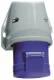 Bals 11725 Wandsteckdose 16A 5p 230V 9h IP44 blau H/B/T:131x87x99mm