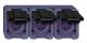 Merten 229375 SCHUKO-Dreifach Steckdose blau SCHLAGFEST