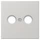 Jung LS990TVLG Cover for Antennen-/TV-Dose, LS 990 LG TV, light gray