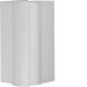 Hager BR652103H7035 Außeneck einstellbar hfr PC/ABS zu BR/A/S OT80mm lichtgrau