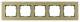 Siemens 5TG1125-3 DELTA miro aluminum 5-fold frame real matt aluminum oxide yellow