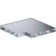 Hager BKGD5006051 Flachwinkel Unterteil für BKGD 500x60