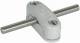 Dehn + Soehne 277130 Dehn LH 6.13 FL30 B10 K GR cable holder K-gray for Rd 6-13/Fl 30mm
