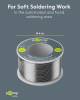 Goobay Essential Lötzinn bleifrei, ø 0,8 mm, 50 g - Zusam