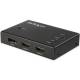 STARTECH.COM 4 Port HDMI Video Switch - 3x HDMI & 1x DisplayPort - 4K 60Hz - Multi Port HDMI Switch Box w/ Automatic Switcher