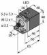 Turck inductive sensor, with WeldGuard coating, uprox®+ 1627295