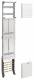 Hager ZH57L Komplettfeld universZ 1350mm 2ZP 1feld 3Pkt NH-Eins.Luxenbourg