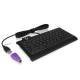 KEYSONIC 61023 Super Mini-TAS, Backlight, schwarz, KSK-3010ELC (UK)