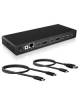 RaidSonic IB-DK2245AC ICY BOX Docking Station USB-C 3.2 USB-C 3.0 USB-A 3.0 HDMI DP GbE 65Watt