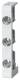 Siemens NEOZED-Reitersockel 3p 5SG6206 SR60 27mm breit f 5/10mm Sammelschienen