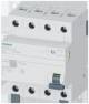 Siemens 5SV36465 RCD switch type B 63 A 3+N-pole 300 mA 400 V 4 TE selective