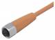 Ifm Electronic EVT392 IFM Kabeldose gerade M12 5p AC/DC silikonfrei Kontakte vergoldet
