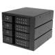 StarTech.com 4 Bay Aluminum Trayless Hot Swap Mobile Rack Backplane for 3.5in SAS II/SATA III
