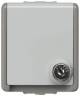 Siemens 5UB4705 DELTA flush IP44 SCHUKO socket outlet with lock, same key