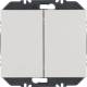 Berker 24127103 Wandsendermodul Enocean mit Wippe 2fach K.5 alu matt