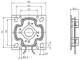 RADEMACHER 94401505 Click drive bearing universal (4015K-05)