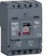 Hager HES125DC power switch h3+ P160 TM ADJ 3P3D 125A 70kA CTC