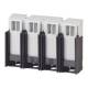 Eaton 118906 +NZM2-4-XKR4U Anschlussblock für Geräteadapter unten 4p Bgr.2 