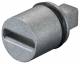 Rittal 2464000 SZ Lock insert, version A, Die-cast zinc, screwdriver, L: 27 mm