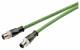 Siemens 6XV18708AH20 connecting cable 6XV1870-8AH20, 2xM12 D-co