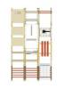 Hager UF53WG5-LS Wandler-und Messfeld, Univ. N, NAR: NH1, Sicherheitslasttrennschalter