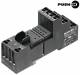 Weidmüller SCM I 4CO P relay socket 6 A, PUSH IN spring connection 8869430000