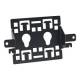 APC Mounting Bracket for Enclosure, Rack - Black Acrylic