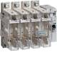 Hager HFD416 Switch 4-pole 160A/T00 with fuse