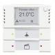 Busch Jaeger 2CKA006134A0328 BJ 6128/28-884 Control element 2/4-fold with RTR studio white matt KNX