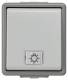 Siemens 5TA4716 DELTA Wechselschalter fläche IP44 AP dgr/hgr 10A 250V 66x75mm