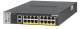 Netgear XSM4316PB-100NES 16-Port Gigabit PoE+ Managed Switch 100/1000/10000 M4300-16X, 500W PoE, stapelbar, Nonstop Forwarding, 