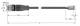 Turck HT-WAS4.5-5/S2430 connecting cable plug M12x1 high temperature resistant 8036093