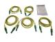 Metrix P01295073A Test leads female/female green/yellow (5 pcs)
