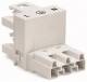 WAGO 770-684 h-distributor 1xplug 2xsocket 3p 100% mis-mating protected ws