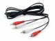 Equip Audiokabel 2xRCA->2xRCA St/St 2.50m schwarz Polybeutel