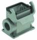 Harting Sockelgehäuse 2xM25 HAN 10B hohe Bauform Metall 19300100291