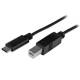 STARTECH.COM 2m 6ft USB C to USB B Cable - USB 2.0 - USB Type C Printer Cable M/M - USB 2.0 Type-C to Type-B Cable