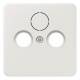 Jung 561SAT Cover for Antennen-/SAT-TV-Dose, 561 SAT white