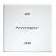 Eltako W-F2T55E-wg-@ rocker for wireless push button pure white glossy 30055966