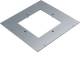Hager UDM3200SLQ06 Schwerlast-Montagedeckel für Bodenmontage Gr.3 gestanzt 200x200 mm