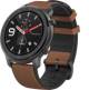 Huami W1902TY1N Amazfit GTR 47MM aluminum alloy, brown leather + silicone stra