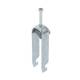 OBO Bettermann 1186724 BS-U3-K-28 FT Bügelschelle 2056 3-fach 22–28 mm tauchfeuerverzinkt 