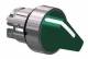 Schneider Electric ZB4BD203 selector switch with detent, handle Green